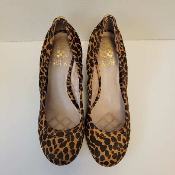 Vince Camuto Leopard High-Heels Size 6M Shoes - Picture 12 of 12